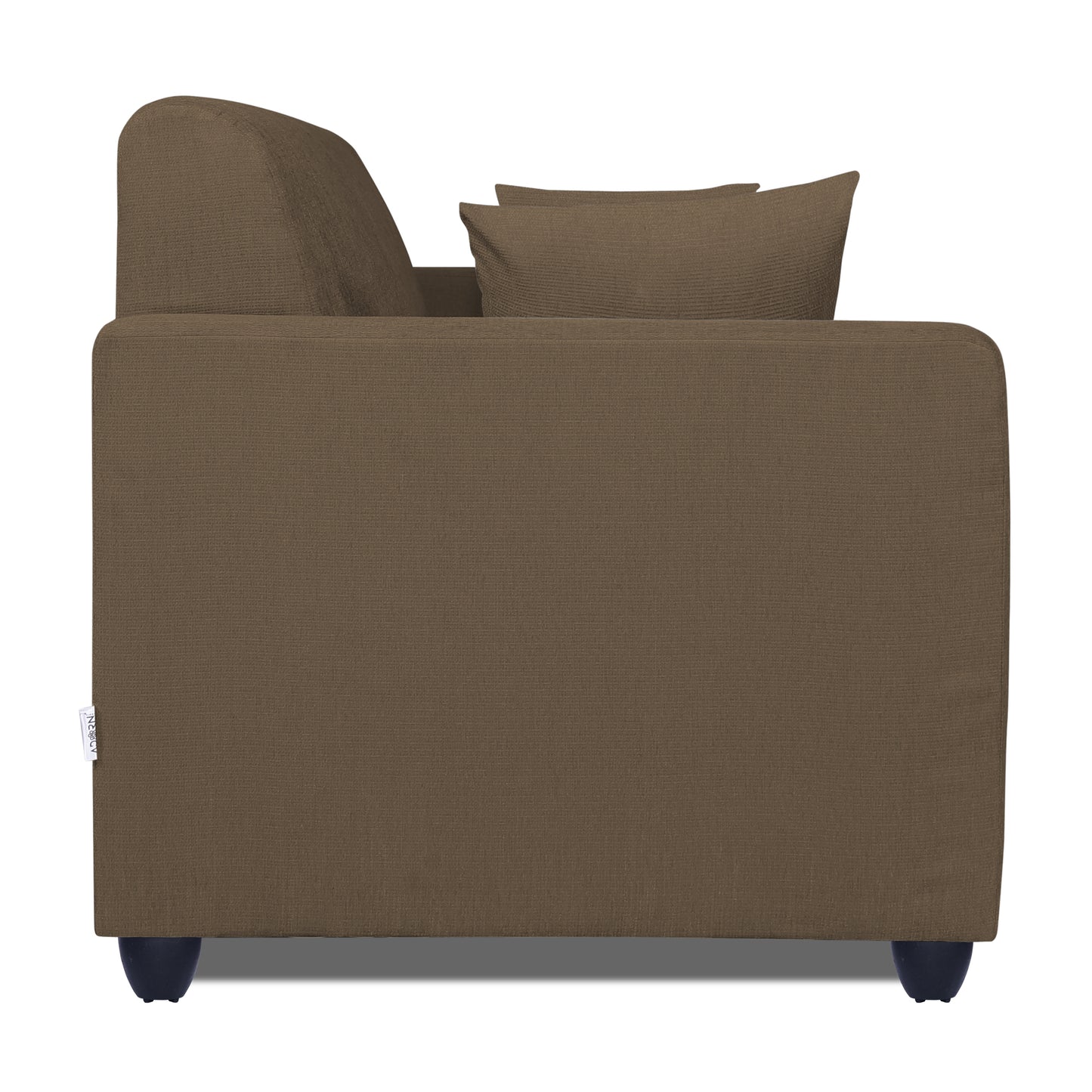 Adorn India Rio Decent 3 Seater Sofa(Brown) (3 Year Warranty)