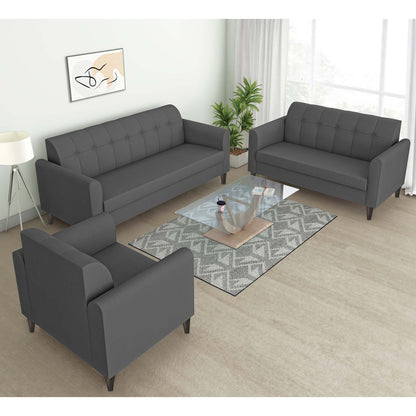 Adorn India Rio Elegant 3+2+1 6 Seater Sofa Set (3 Year Warranty)