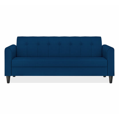 Adorn India Rio Elegant 3 Seater Sofa (Blue) (3 Year Warranty)