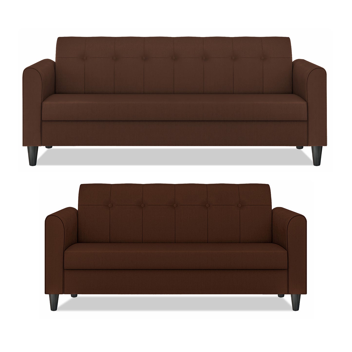 Adorn India Rio Elegant 3+2 5 Seater Sofa Set (3 Year Warranty)