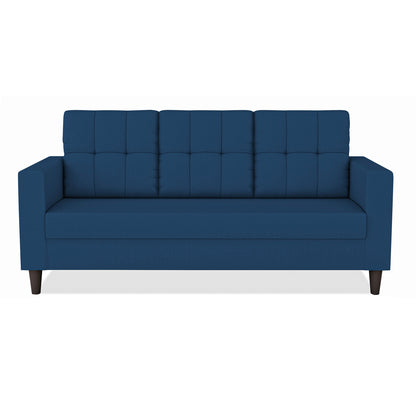 Adorn India Darcy 3 Seater Sofa (Beige) (3 Year Warranty)