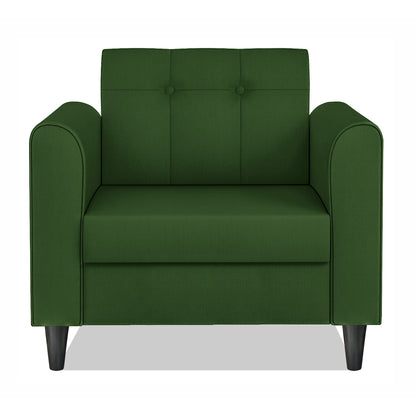Adorn India Rio Elegant 1 Seater Sofa (3 Year Warranty)