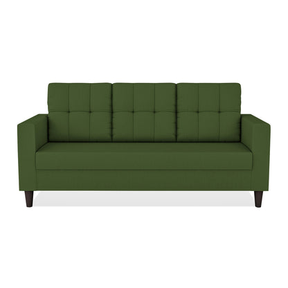 Adorn India Darcy 3 Seater Sofa (Beige) (3 Year Warranty)