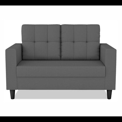 Adorn India Darcy 2 Seater Sofa (Grey) (3 Year Warranty)