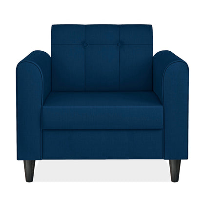Adorn India Rio Elegant 1 Seater Sofa (3 Year Warranty)