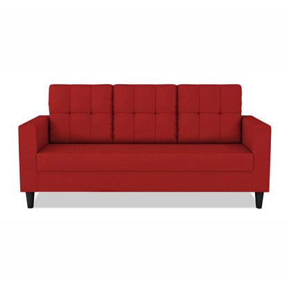 Adorn India Darcy 3 Seater Sofa (Beige) (3 Year Warranty)