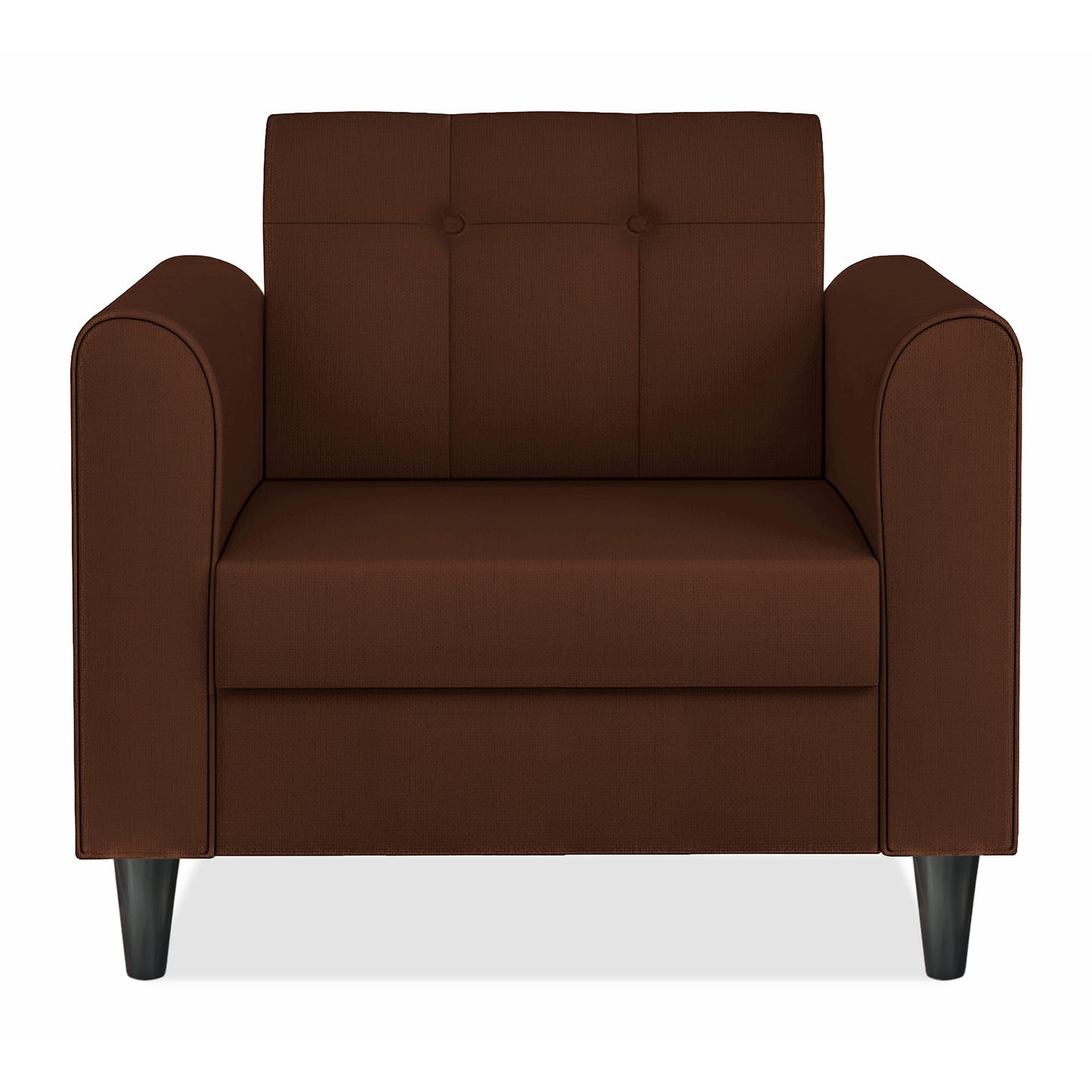 Adorn India Rio Elegant 1 Seater Sofa (3 Year Warranty)