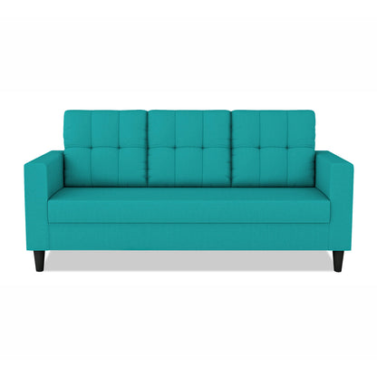 Adorn India Darcy 3 Seater Sofa (Beige) (3 Year Warranty)