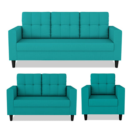 Adorn India Darcy 3+2+1 6 Seater Sofa Set  (3 Year Warranty)