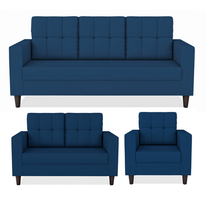 Adorn India Darcy 3+2+1 6 Seater Sofa Set  (3 Year Warranty)