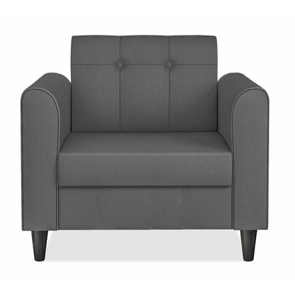 Adorn India Rio Elegant 1 Seater Sofa (3 Year Warranty)