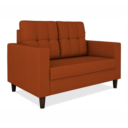 Adorn India Darcy 2 Seater Sofa (Beige) (3 Year Warranty)