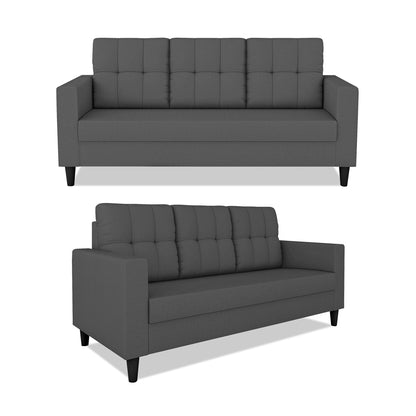 Adorn India Darcy 3+2+1 6 Seater Sofa Set  (3 Year Warranty)