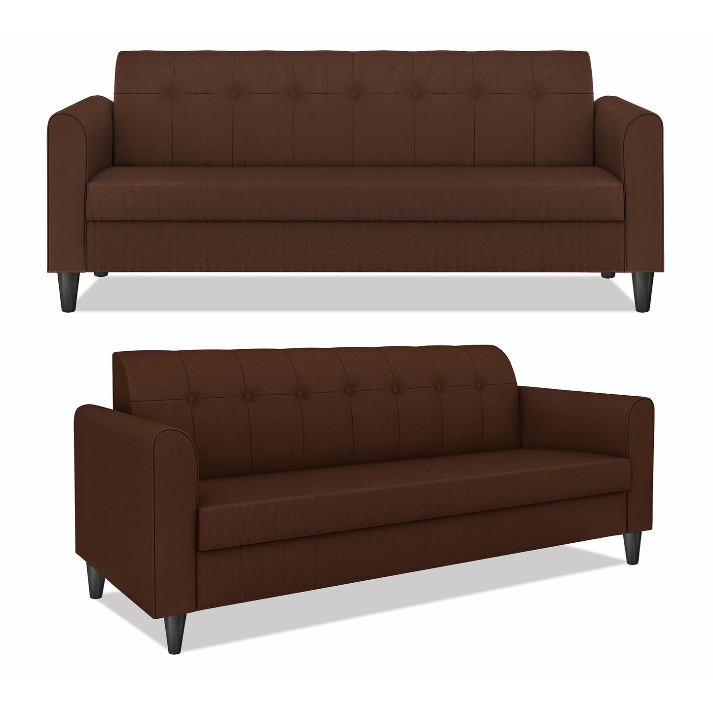 Adorn India Rio Elegant 3+2 5 Seater Sofa Set (3 Year Warranty)