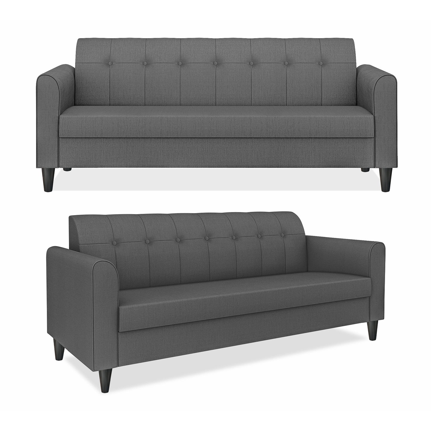 Adorn India Rio Elegant 3+2+1 6 Seater Sofa Set (3 Year Warranty)