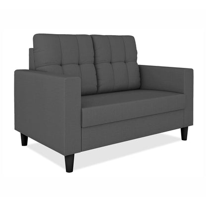 Adorn India Darcy 2 Seater Sofa (Beige) (3 Year Warranty)