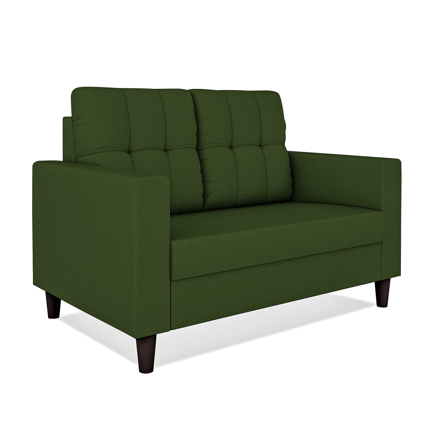 Adorn India Darcy 2 Seater Sofa (Beige) (3 Year Warranty)