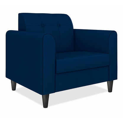 Adorn India Rio Elegant 1 Seater Sofa (3 Year Warranty)