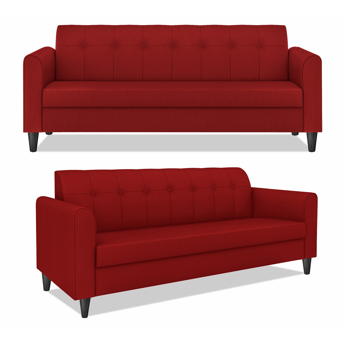 Adorn India Rio Elegant 3+2+1 6 Seater Sofa Set (3 Year Warranty)