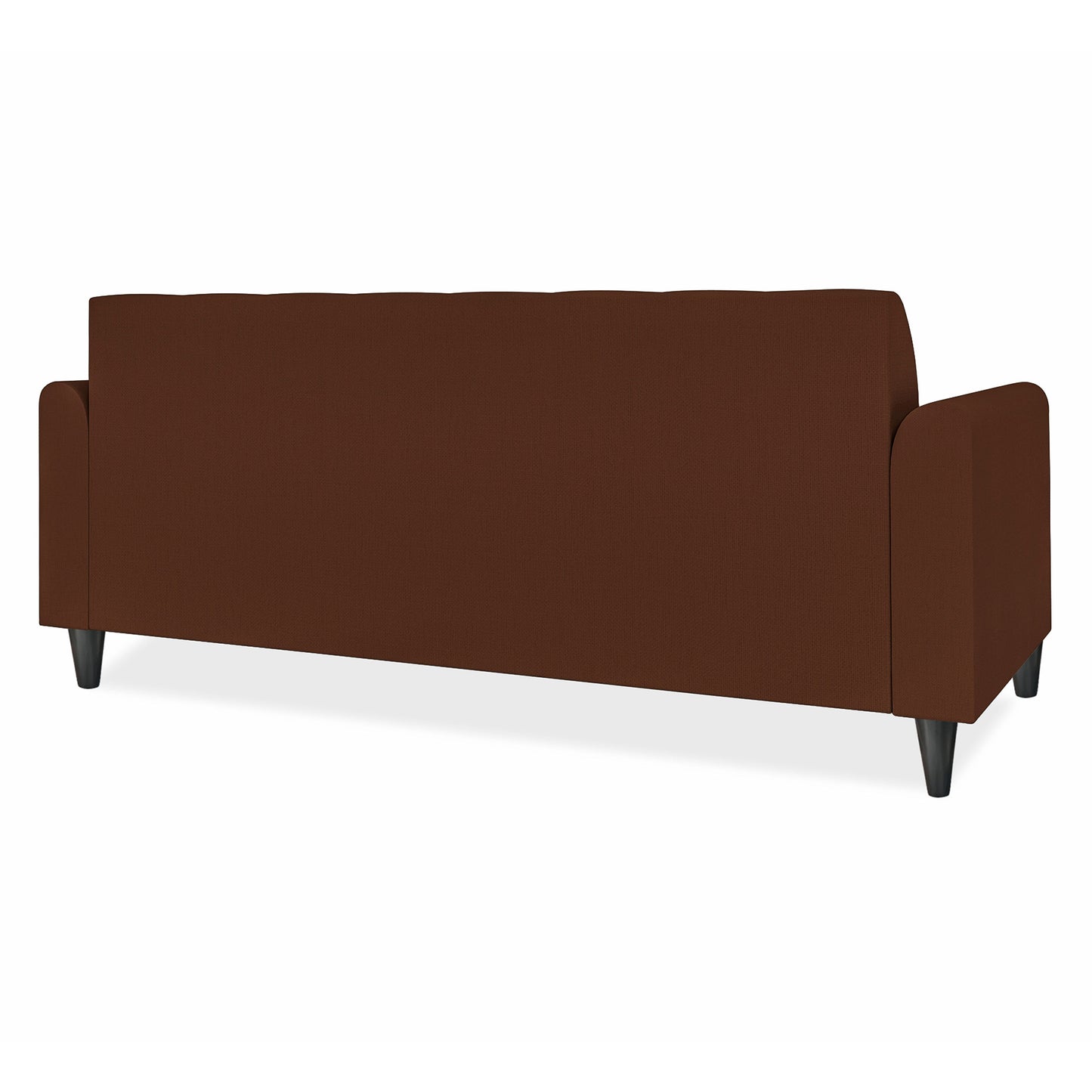 Adorn India Rio Elegant 3 Seater Sofa (Brown) (3 Year Warranty)
