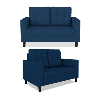 Adorn India Darcy 3+2 5 Seater Sofa Set (Beige) (3 Year Warranty)