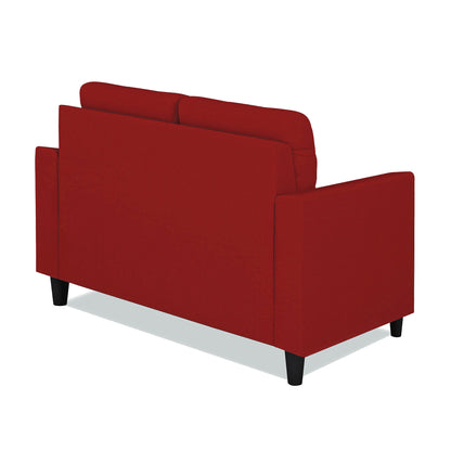 Adorn India Darcy 2 Seater Sofa (Beige) (3 Year Warranty)