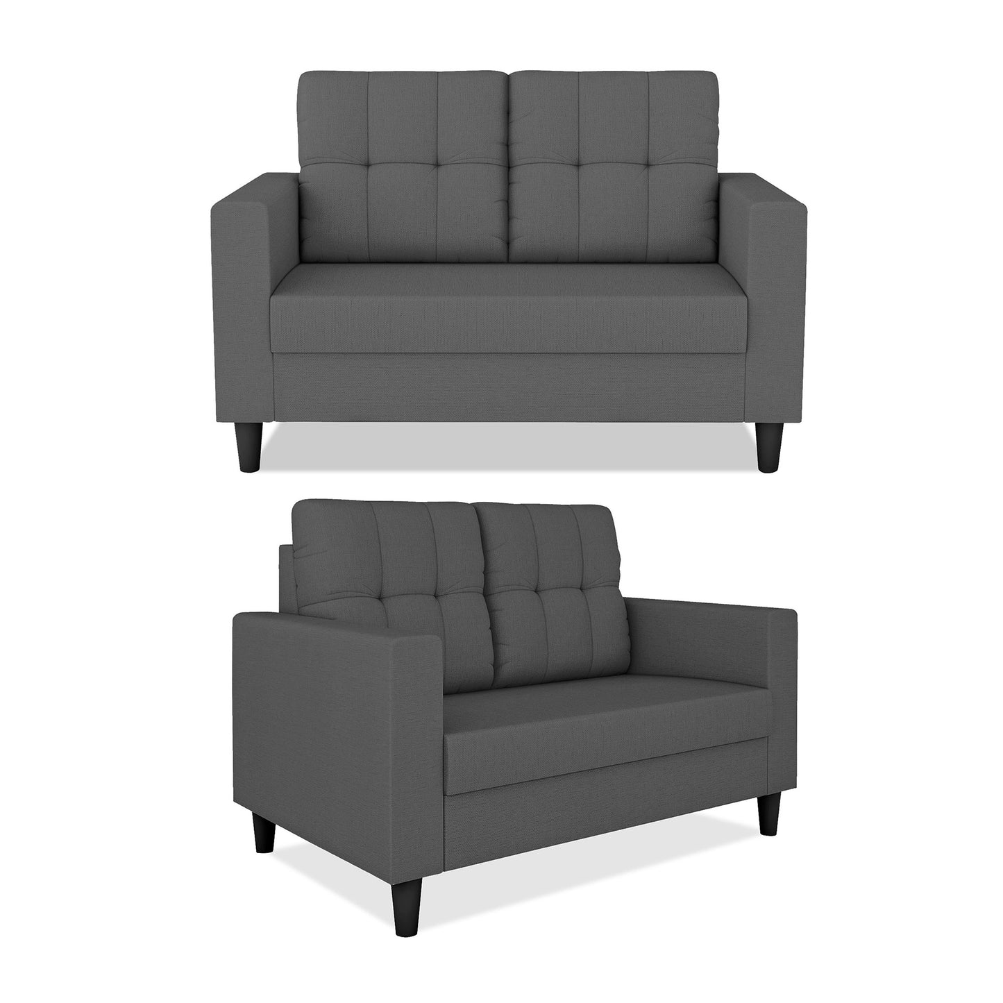 Adorn India Darcy 3+2+1 6 Seater Sofa Set  (3 Year Warranty)