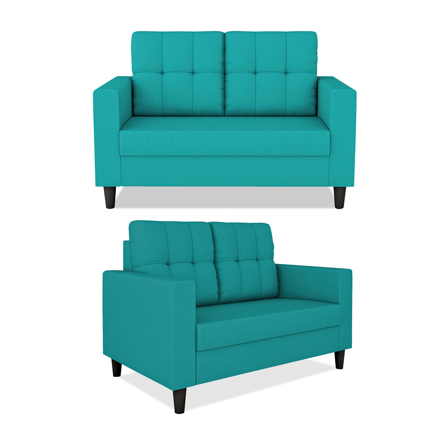 Adorn India Darcy 3+2+1 6 Seater Sofa Set  (3 Year Warranty)