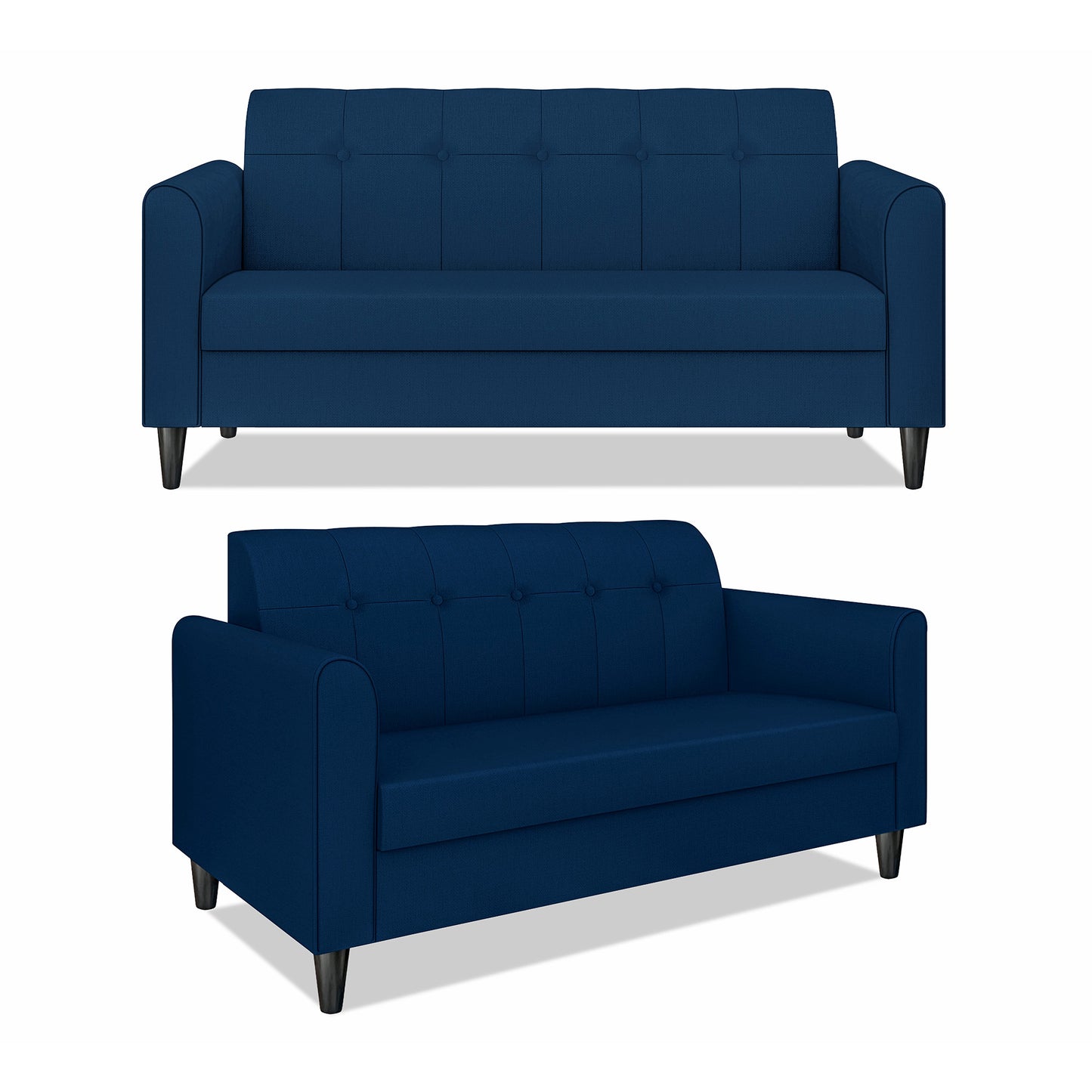 Adorn India Rio Elegant 3+2+1 6 Seater Sofa Set (3 Year Warranty)