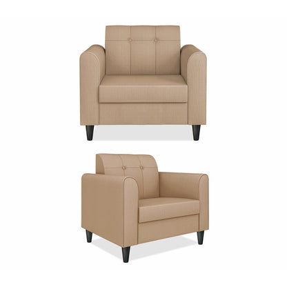 Adorn India Rio Elegant 3+2+1 6 Seater Sofa Set (3 Year Warranty)