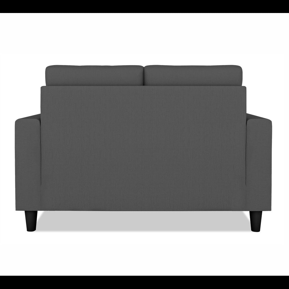 Adorn India Darcy 2 Seater Sofa (Grey) (3 Year Warranty)