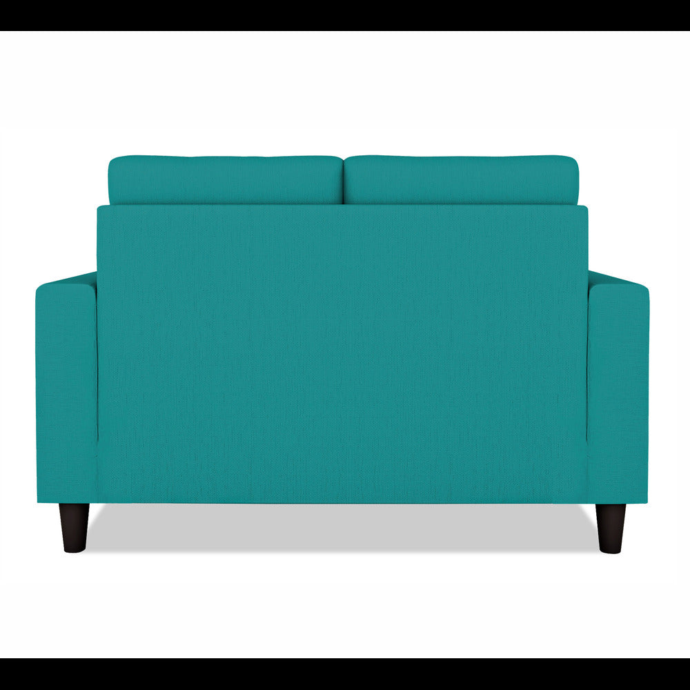 Adorn India Darcy 2 Seater Sofa (Aqua Blue) (3 Year Warranty)