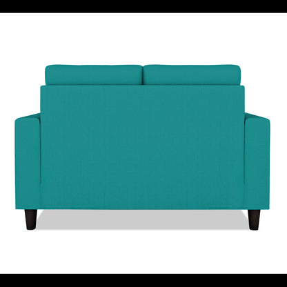 Adorn India Darcy 2 Seater Sofa (Aqua Blue) (3 Year Warranty)
