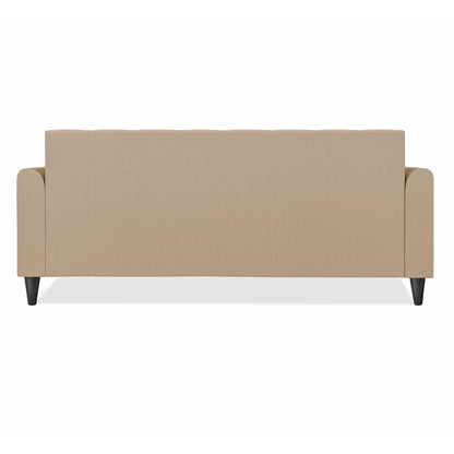 Adorn India Rio Elegant 3 Seater Sofa (Beige) (3 Year Warranty)