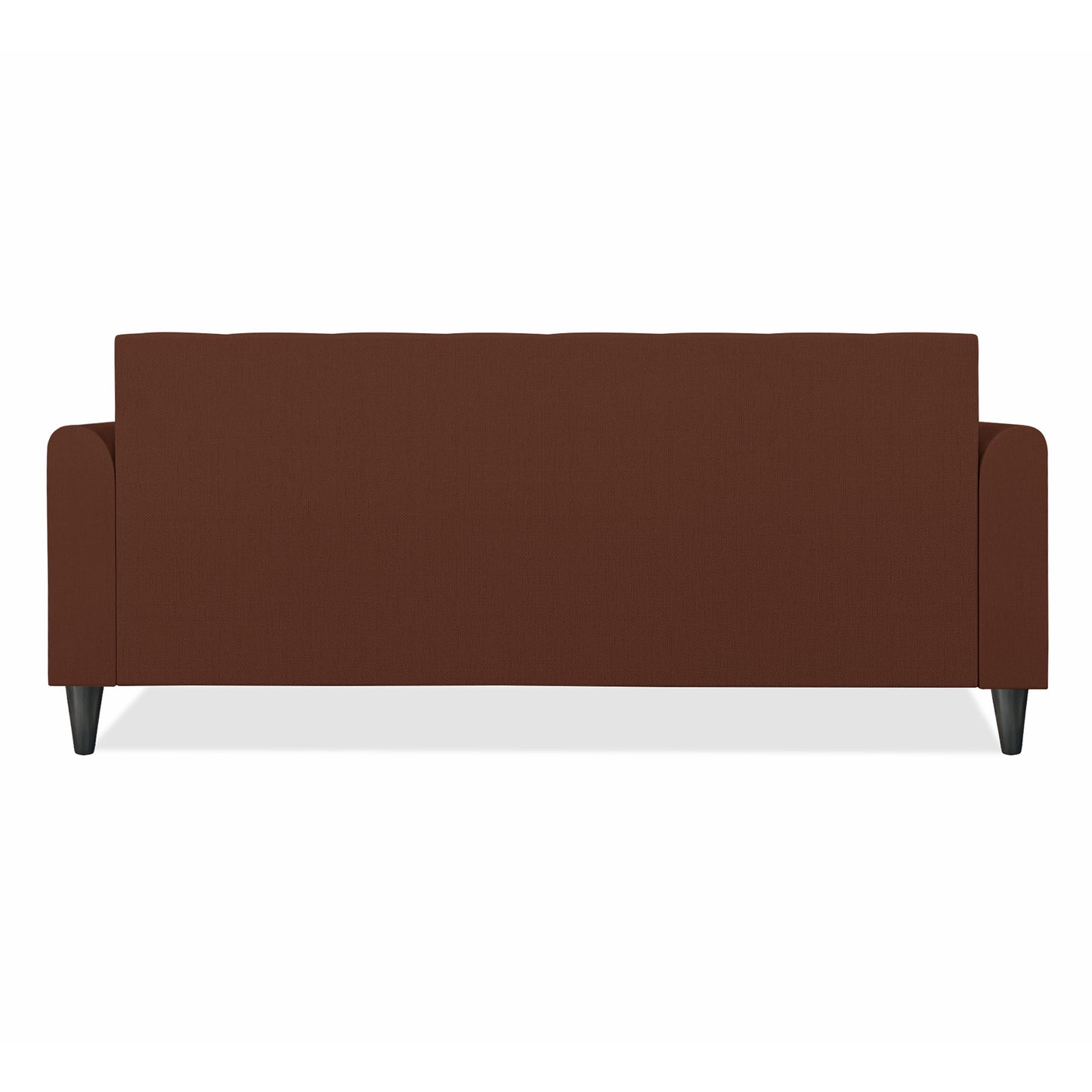Adorn India Rio Elegant 3 Seater Sofa (Brown) (3 Year Warranty)