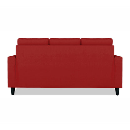 Adorn India Darcy 3 Seater Sofa (Beige) (3 Year Warranty)