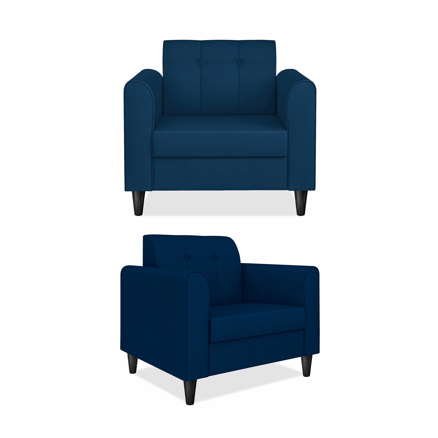 Adorn India Rio Elegant 3+2+1 6 Seater Sofa Set (3 Year Warranty)
