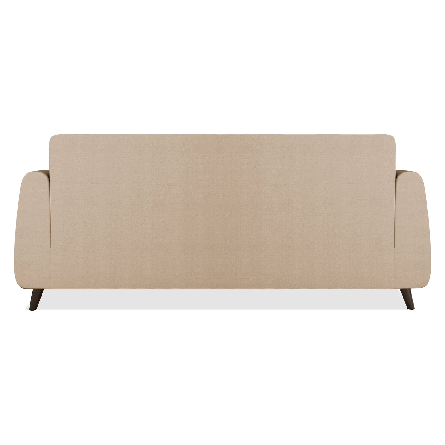 Adorn India Harlem 3 Seater Sofa (Beige) (3 Year Warranty)
