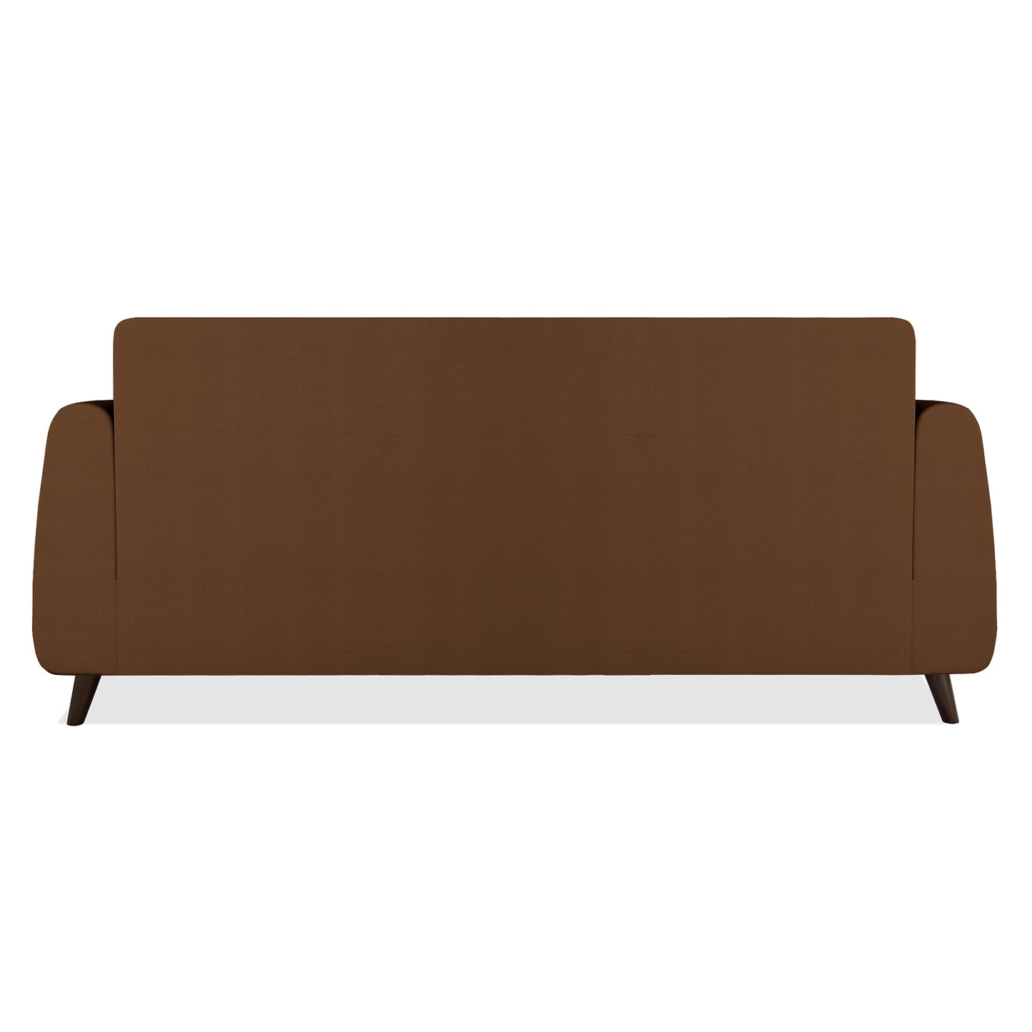 Adorn India Harlem 3 Seater Sofa (Brown)(3 Year Warranty)