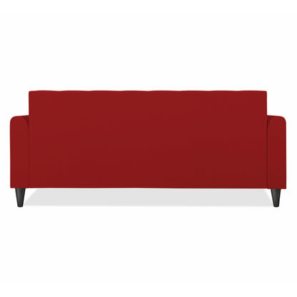 Adorn India Rio Elegant 3 Seater Sofa (Red) (3 Year Warranty)
