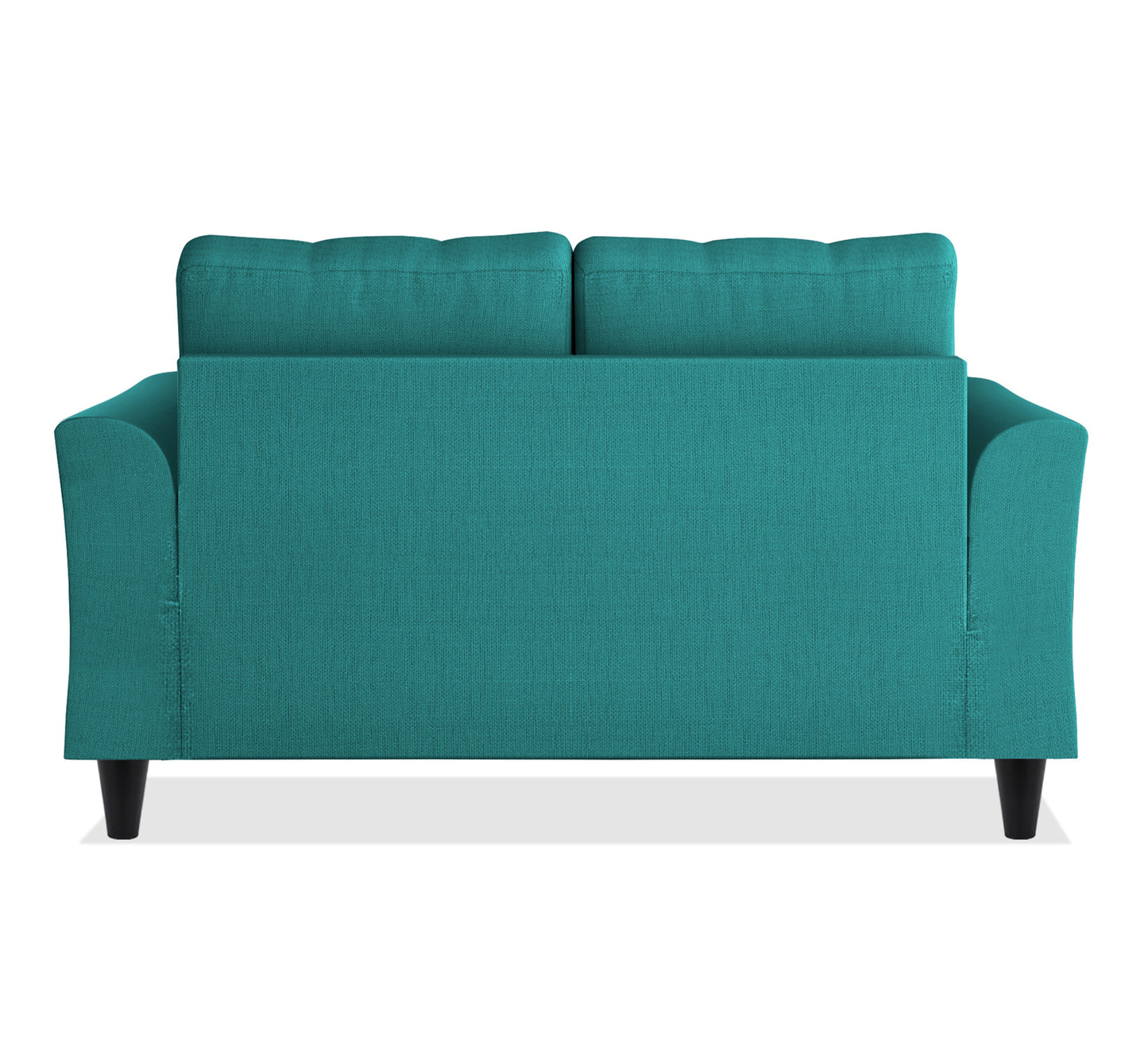 Adorn India Maddox Tufted 2 Seater Sofa (Aqua Blue) (3 Year Warranty)