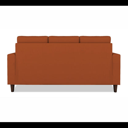 Adorn India Darcy 3 Seater Sofa (Rust) (3 Year Warranty)