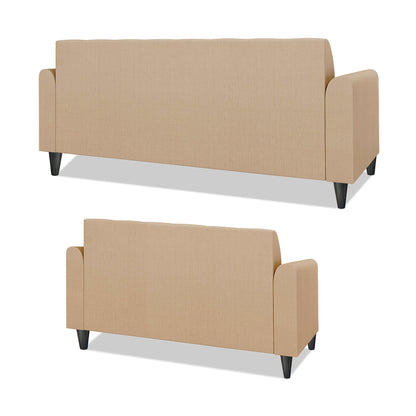 Adorn India Wood Rio Elegant 3+1+1 5 Seater Sofa Set (3 Year Warranty)