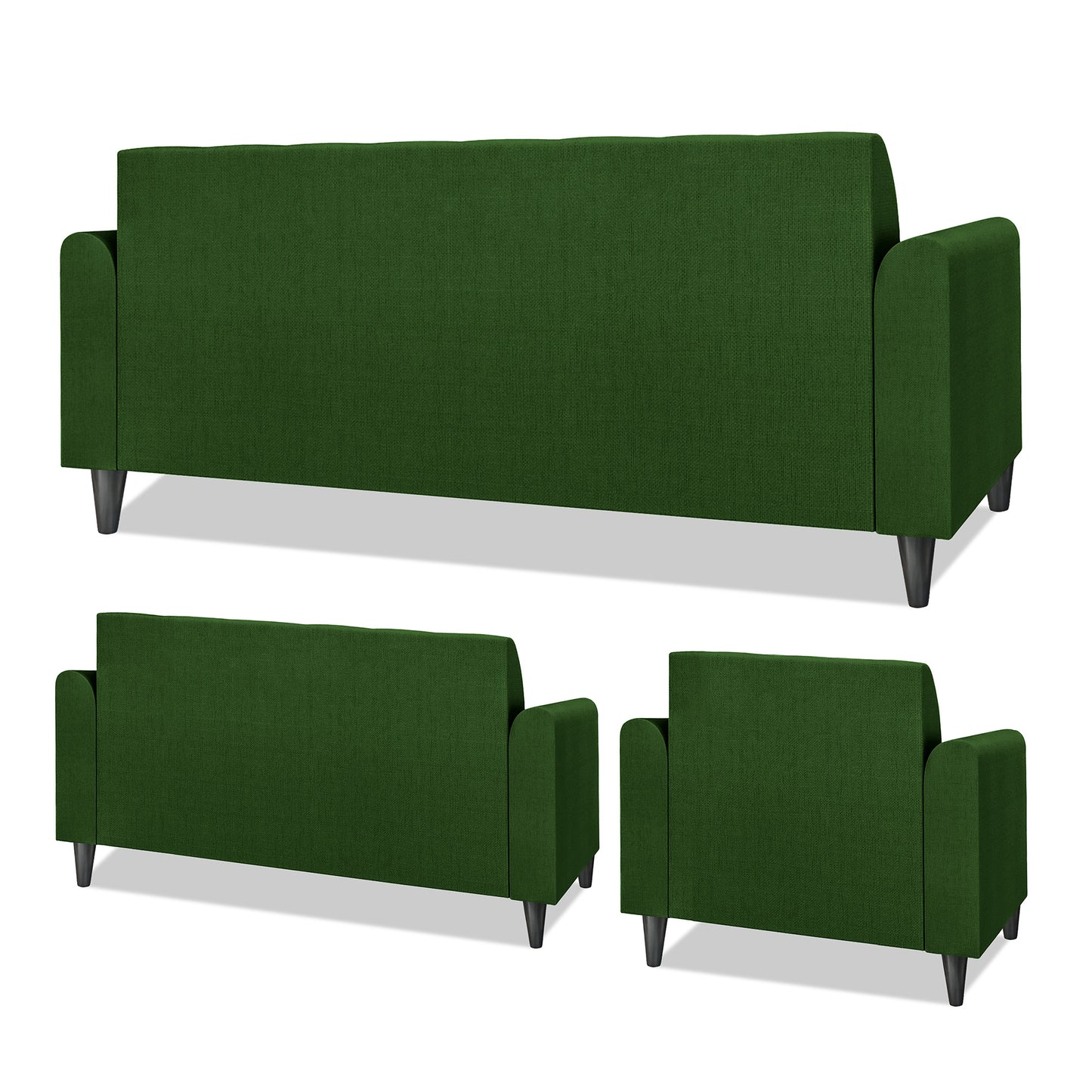 Adorn India Rio Elegant 3+2+1 6 Seater Sofa Set (3 Year Warranty)