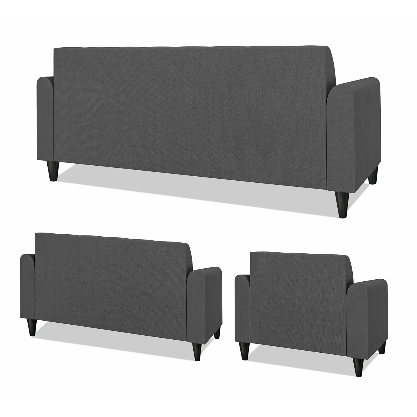 Adorn India Rio Elegant 3+2+1 6 Seater Sofa Set (3 Year Warranty)