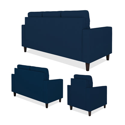 Adorn India Darcy 3+2+1 6 Seater Sofa Set  (3 Year Warranty)