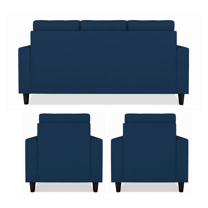 Adorn India Darcy 3+1+1 5 Seater Sofa Set (Beige) (3 Year Warranty)