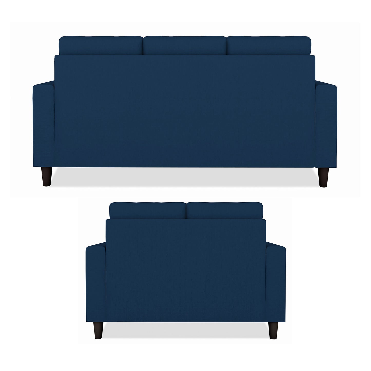 Adorn India Darcy 3+2 5 Seater Sofa Set (Beige) (3 Year Warranty)