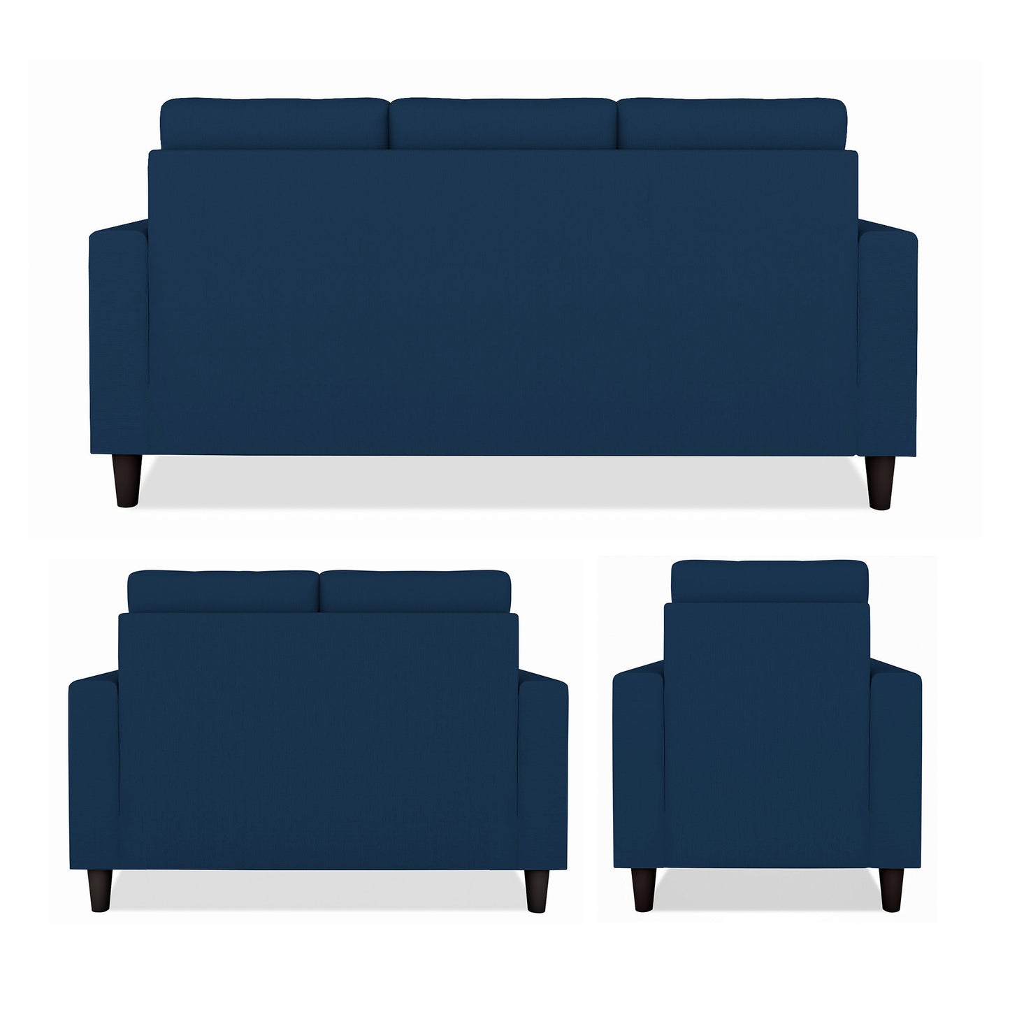 Adorn India Darcy 3+2+1 6 Seater Sofa Set  (3 Year Warranty)