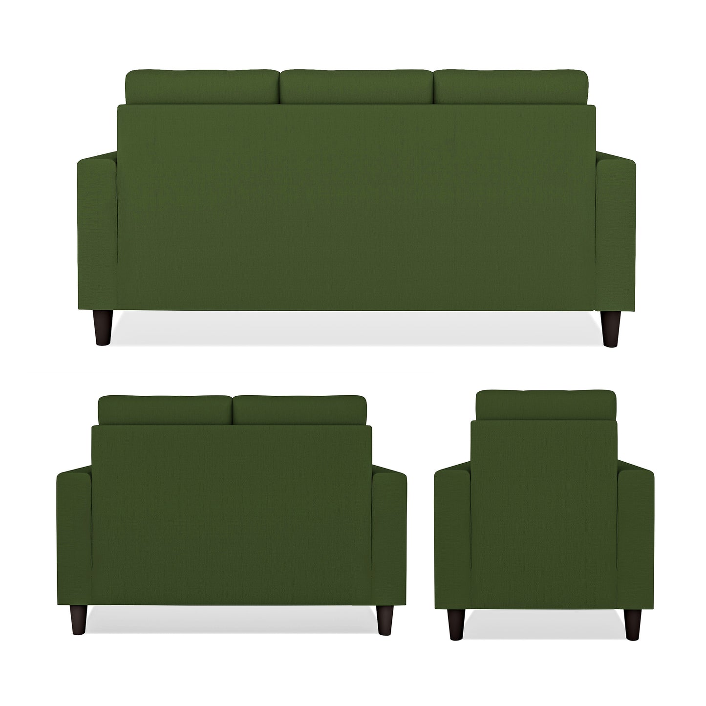 Adorn India Darcy 3+2+1 6 Seater Sofa Set  (3 Year Warranty)